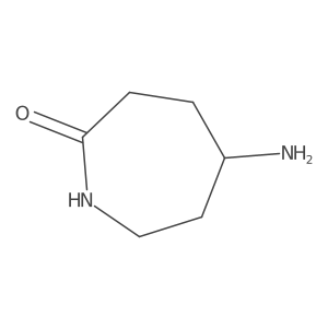 5-Aminoazepan-2-one Structure