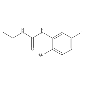 1-(2-Amino-5-fluorophenyl)-3-ethylurea Structure