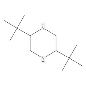 2,5-Ditert-butylpiperazine结构式