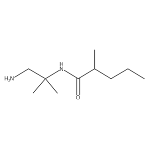 N-(1-amino-2-methylpropan-2-yl)-2-methylpentanamide Structure
