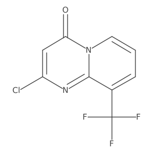 2-Chloro-9-(trifluoromethyl)-4H-pyrido[1,2-A]pyrimidin-4-one Structure
