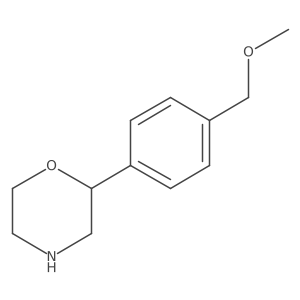 2-(4-(Methoxymethyl)phenyl)morpholine Structure