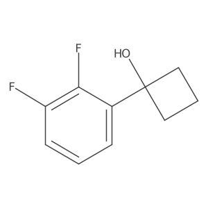 1-(2,3-Difluorophenyl)cyclobutanol Structure