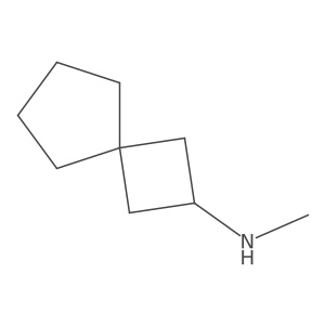 N-Methylspiro[3.4]octan-2-amine结构式