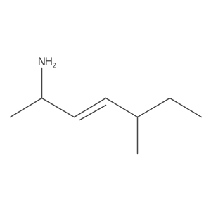 5-Methylhept-3-en-2-amine结构式