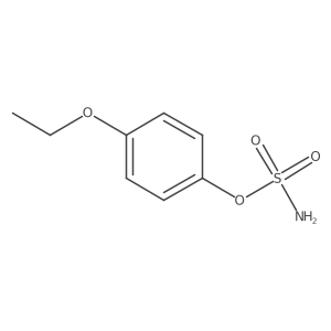 4-Ethoxyphenyl sulfamate结构式