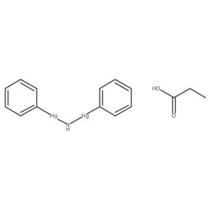 Mercury, mu-imidodiphenyldi-, propanoate Structure