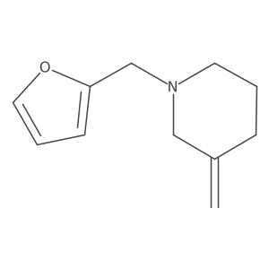 1-(Furan-2-ylmethyl)-3-methylenepiperidine Structure