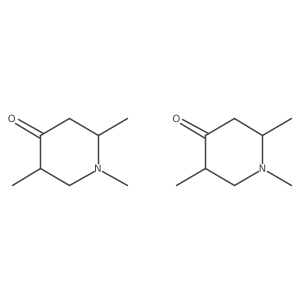 cis-1,2,5-Trimethylpiperidin-4-one结构式