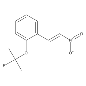 1-(2-Nitroethenyl)-2-(trifluoromethoxy)benzene Structure