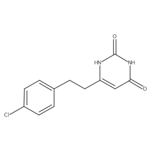 6-(4-chlorophenethyl)pyrimidine-2,4(1H,3H)-dione Structure