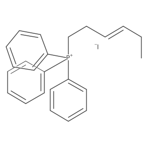 (Z)-Hex-3-EN-1-yltriphenylphosphonium iodide Structure