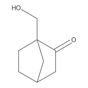 1-(Hydroxymethyl)bicyclo[2.2.1]heptan-2-one结构式