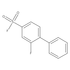3-Fluoro-4-phenylbenzene-1-sulfonyl fluoride Structure