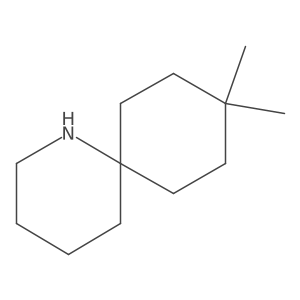 9,9-Dimethyl-1-azaspiro[5.5]undecane Structure