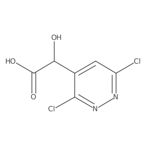 2-(3,6-Dichloropyridazin-4-yl)-2-hydroxyacetic acid Structure