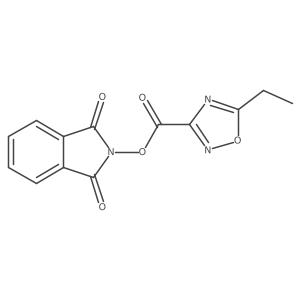 1,3-dioxo-2,3-dihydro-1H-isoindol-2-yl 5-ethyl-1,2,4-oxadiazole-3-carboxylate Structure