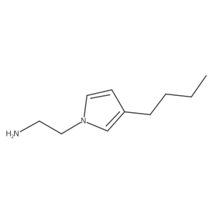 3-Butyl-1H-pyrrole-1-ethanamine Structure