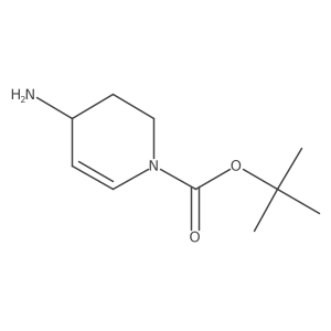 tert-Butyl 4-amino-3,4-dihydropyridine-1(2H)-carboxylate结构式