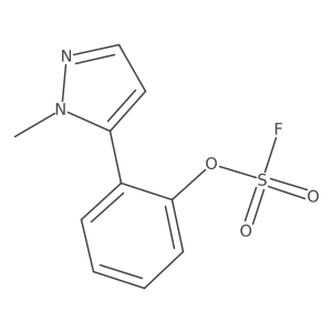 5-(2-Fluorosulfonyloxyphenyl)-1-methylpyrazole Structure