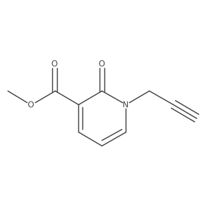Methyl 2-oxo-1-(prop-2-yn-1-yl)-1,2-dihydropyridine-3-carboxylate Structure