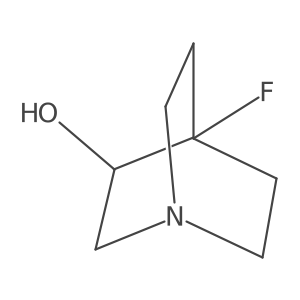 4-Fluoroquinuclidin-3-ol结构式