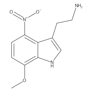 7-Methoxy-4-nitrotryptamine结构式
