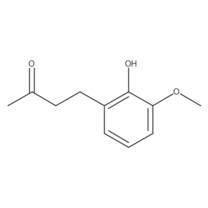 4-(2-Hydroxy-3-methoxyphenyl)butan-2-one结构式