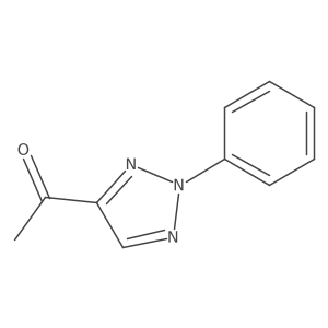 4-Acetyl-2-phenyl-1,2,3-triazole结构式