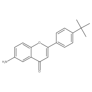 6-amino-2-(4-tert-butylphenyl)-4H-chromen-4-one Structure