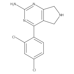 4-(2,4-dichlorophenyl)-6,7-dihydro-5H-pyrrolo[3,4-d]pyrimidin-2-amine Structure