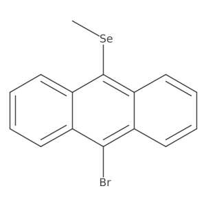 9-Bromo-10-(methylseleno)anthracene Structure