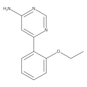 6-(2-Ethoxyphenyl)pyrimidin-4-amine Structure
