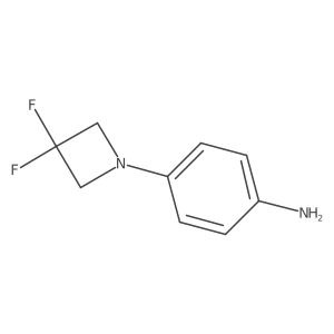 4-(3,3-Difluoroazetidin-1-yl)aniline Structure