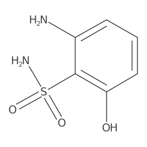 2-Amino-6-hydroxybenzenesulfonamide Structure