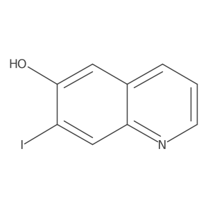 7-Iodoquinolin-6-ol结构式