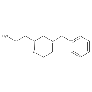 NCCC1CN(Cc2ccccc2)CCO1结构式