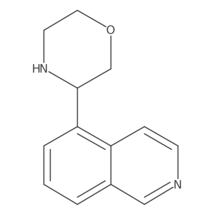 5-(Morpholin-3-yl)isoquinoline Structure
