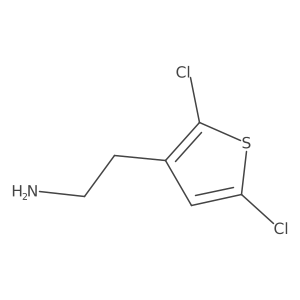 2-(2,5-Dichlorothiophen-3-yl)ethanamine结构式