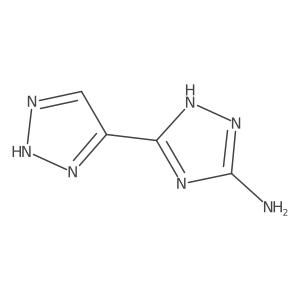 3-(1h-1,2,3-Triazol-4-yl)-1h-1,2,4-triazol-5-amine Structure
