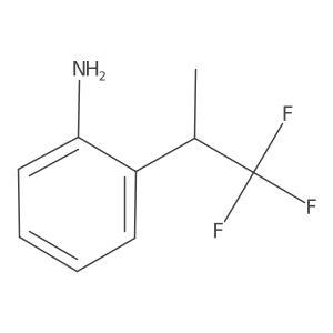 2-(1,1,1-Trifluoropropan-2-yl)aniline结构式