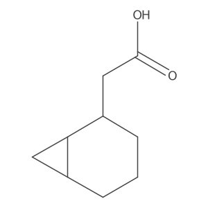 2-(2-Bicyclo[4.1.0]heptanyl)acetic acid结构式