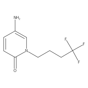 5-Amino-1-(4,4,4-trifluorobutyl)-1,2-dihydropyridin-2-one Structure
