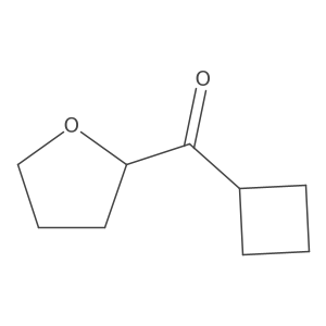 2-Cyclobutanecarbonyloxolane结构式
