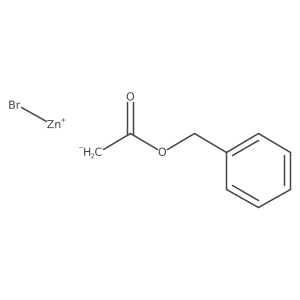 2-Benzyloxy-2-oxoethylzinc bromide, 0.50 M in Ether Structure