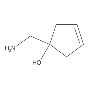 1-(Aminomethyl)cyclopent-3-en-1-ol Structure