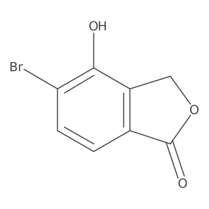 5-Bromo-4-hydroxyisobenzofuran-1(3H)-one结构式