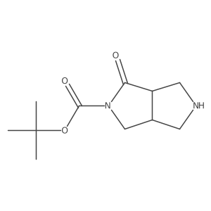 tert-Butyl 1-oxo-octahydropyrrolo[3,4-c]pyrrole-2-carboxylate Structure