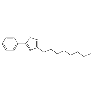 3-Octyl-5-phenyl-1,2,4-oxadiazole Structure
