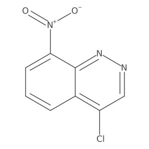 4-chloro-8-nitro-cinnoline结构式
